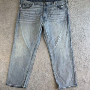 S Polo Ralph Lauren Jeans Mens 48x30 Blue Varick Slim‎ Straight Stretch Denim